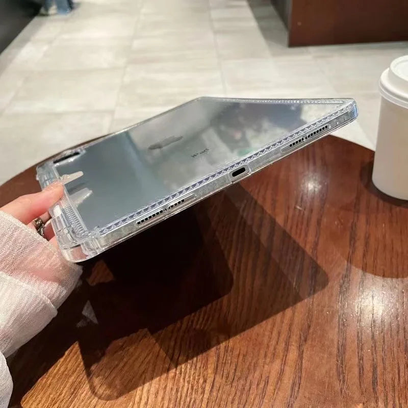 Acrylic Case For ipad Pro air A16 11 13 2025 12.9 10.5 Cover iPad 4th 5th 10th 10.9 9.7 Clear Hard Funda iPad 7th 8th 9th 10.2