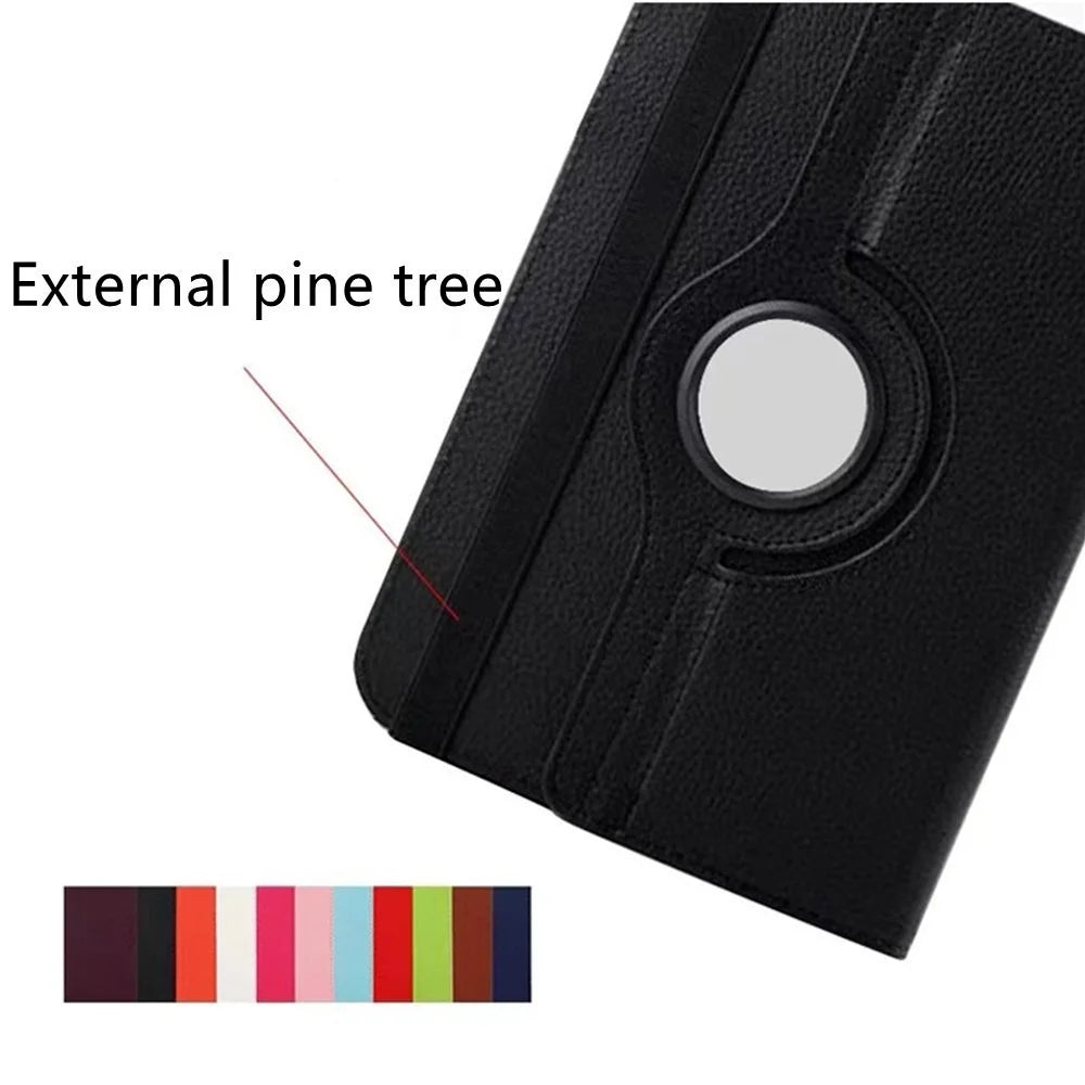 Case For Samsung Galaxy Tab A9 Plus 11” Tablet Cover SM-X210/X215/X216/X218 for Galaxy Tab A11 2025 360 Degree Rotating Leather