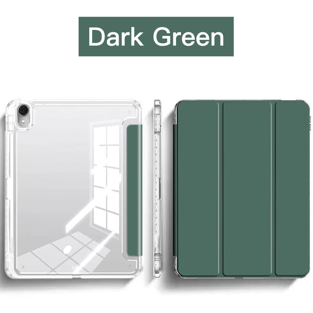 For IPad Case 10.2 9th 8th 7th 10 10th Generation Pro 11 13 2025 12.9 2022 Cover Pencil Holder Funda for IPad Air 5 4 10.9 Cases