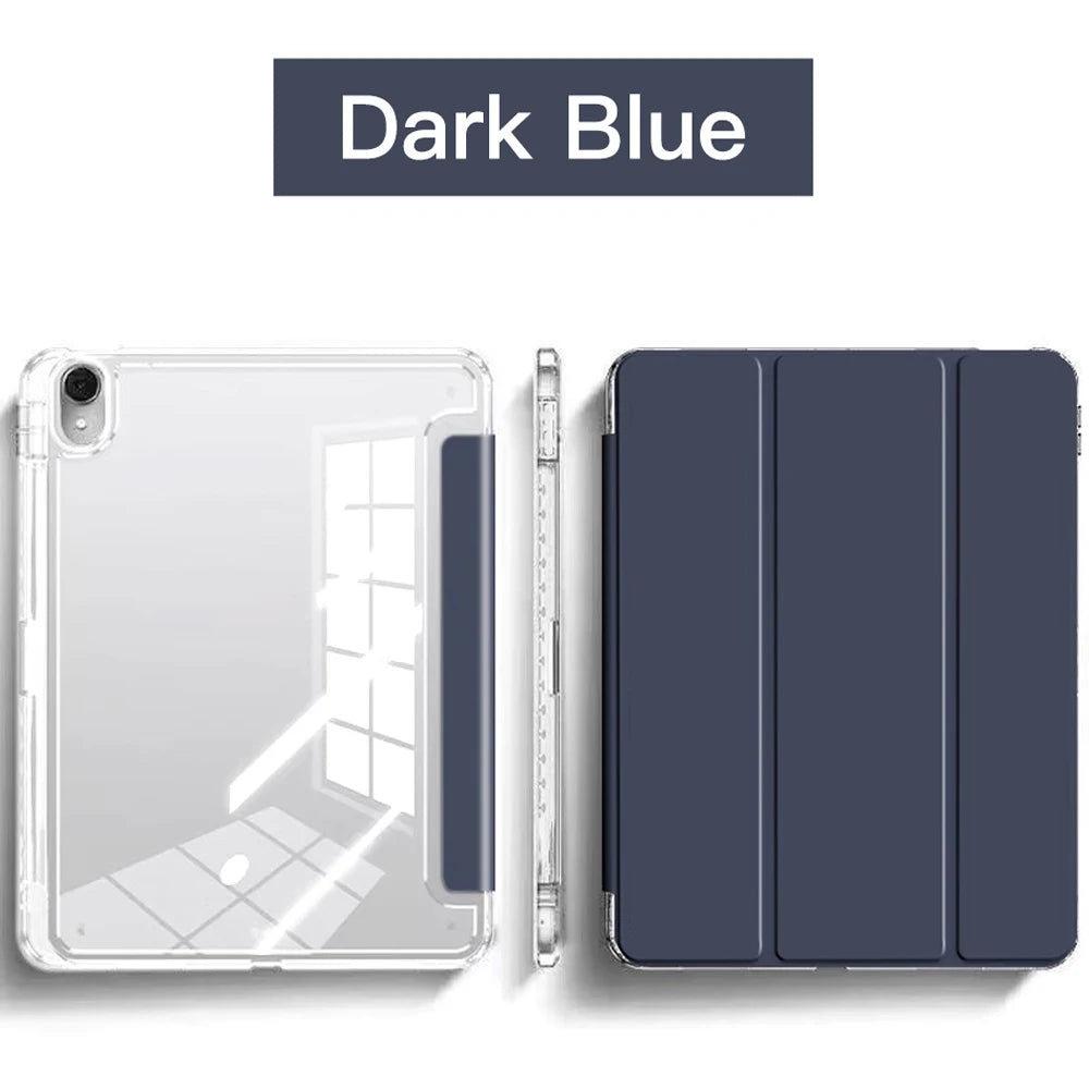 For IPad Case 10.2 9th 8th 7th 10 10th Generation Pro 11 13 2025 12.9 2022 Cover Pencil Holder Funda for IPad Air 5 4 10.9 Cases