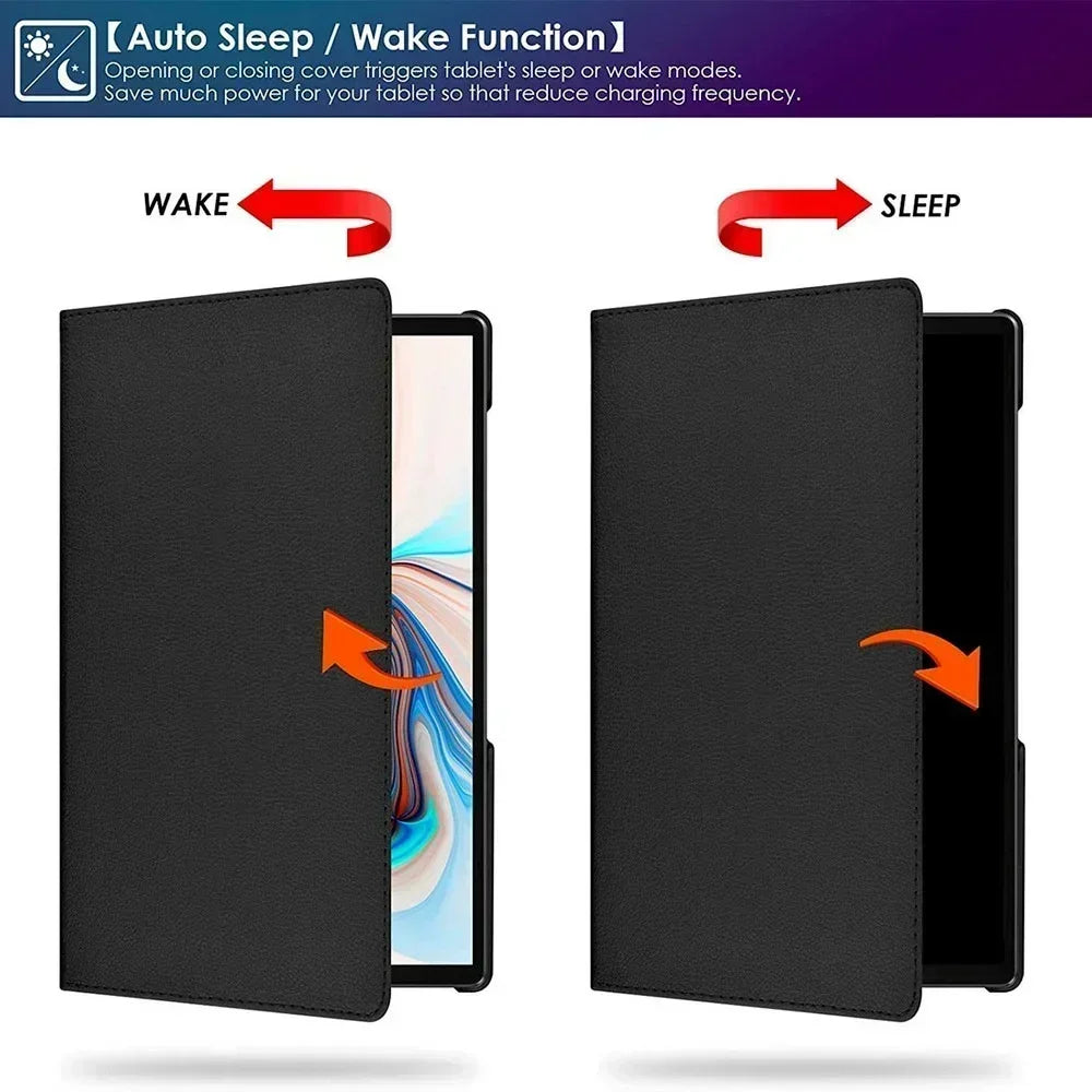 Case For Samsung Galaxy Tab A9 Plus 11” Tablet Cover SM-X210/X215/X216/X218 for Galaxy Tab A11 2025 360 Degree Rotating Leather