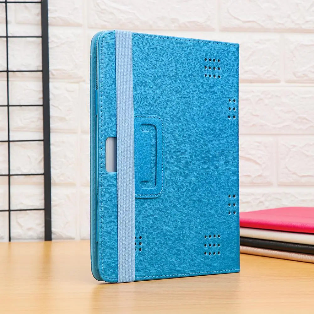 10.1 inch Colorful Universal Tablet Case Leather Flip Stand Cover For Samsung Huawei Amazon Android Tablet