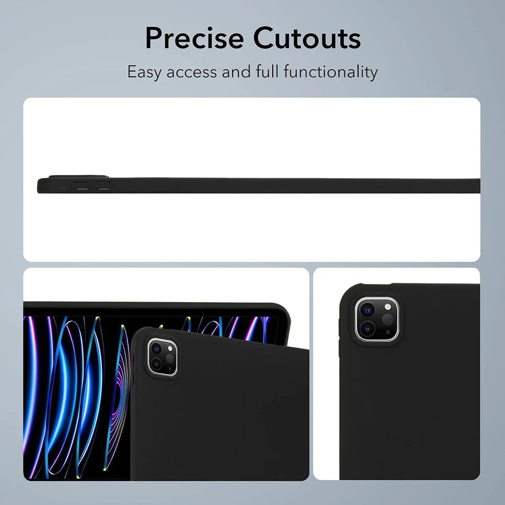 Soft TPU Case For iPad Pro 11 M5 M4 Air 11 13 M3 M2 2025 2024 Case iPad Pro 12.9 2022 2021 2020 Pro10.5 9.7 2017 2018 Case Cover