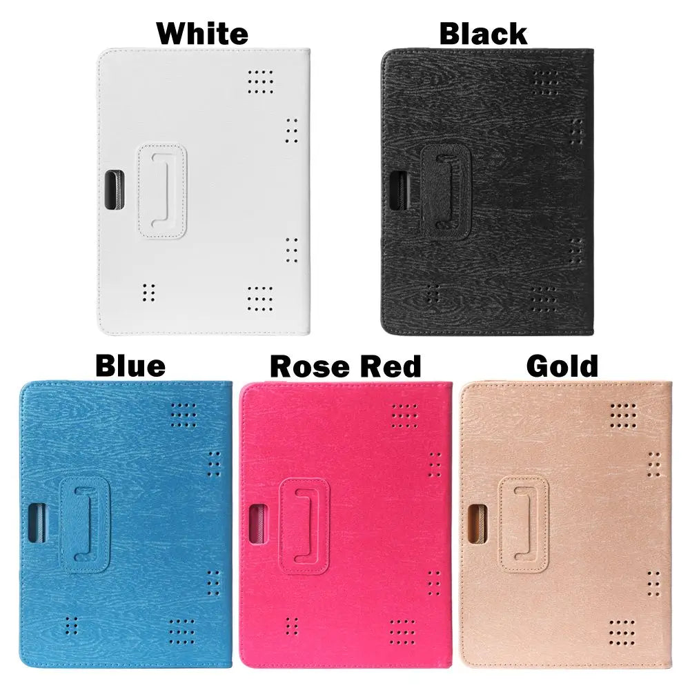 10.1 inch Colorful Universal Tablet Case Leather Flip Stand Cover For Samsung Huawei Amazon Android Tablet