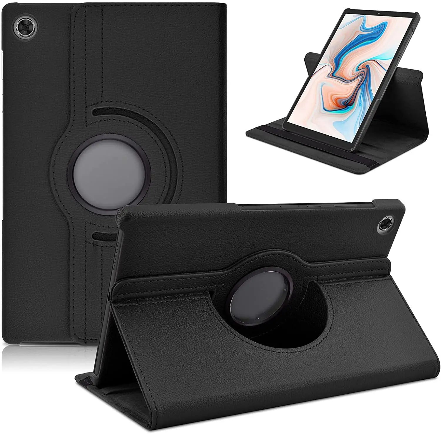 Case For Samsung Galaxy Tab A9 Plus 11” Tablet Cover SM-X210/X215/X216/X218 for Galaxy Tab A11 2025 360 Degree Rotating Leather