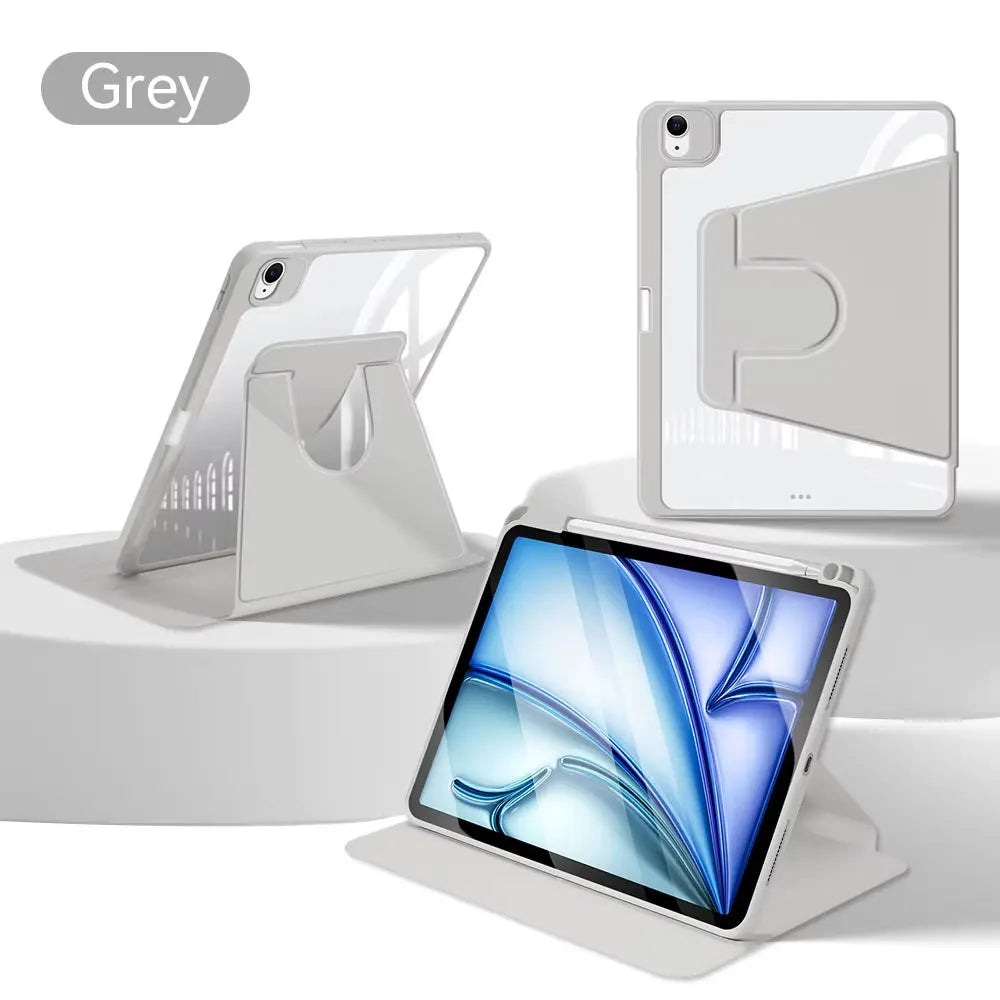 360° Rotation Cover For iPad Air 11 M2 Case for Air 5/4 iPad 10th Gen 10.9in Mini 6 7/8/9th 10.2in Pro 11 12.9 13 Tablet Cover