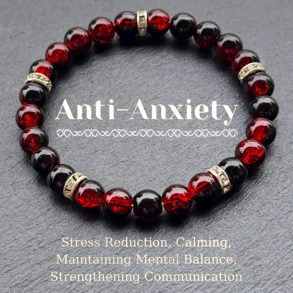 Anti-Anxiety Bohemian Style Bead Bracelet,Stress Reduction,Calming,Maintaining Mental Balance,Strengthening Communication