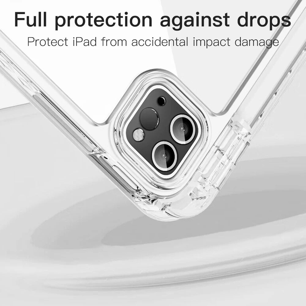 For IPad Case 10.2 9th 8th 7th 10 10th Generation Pro 11 13 2025 12.9 2022 Cover Pencil Holder Funda for IPad Air 5 4 10.9 Cases