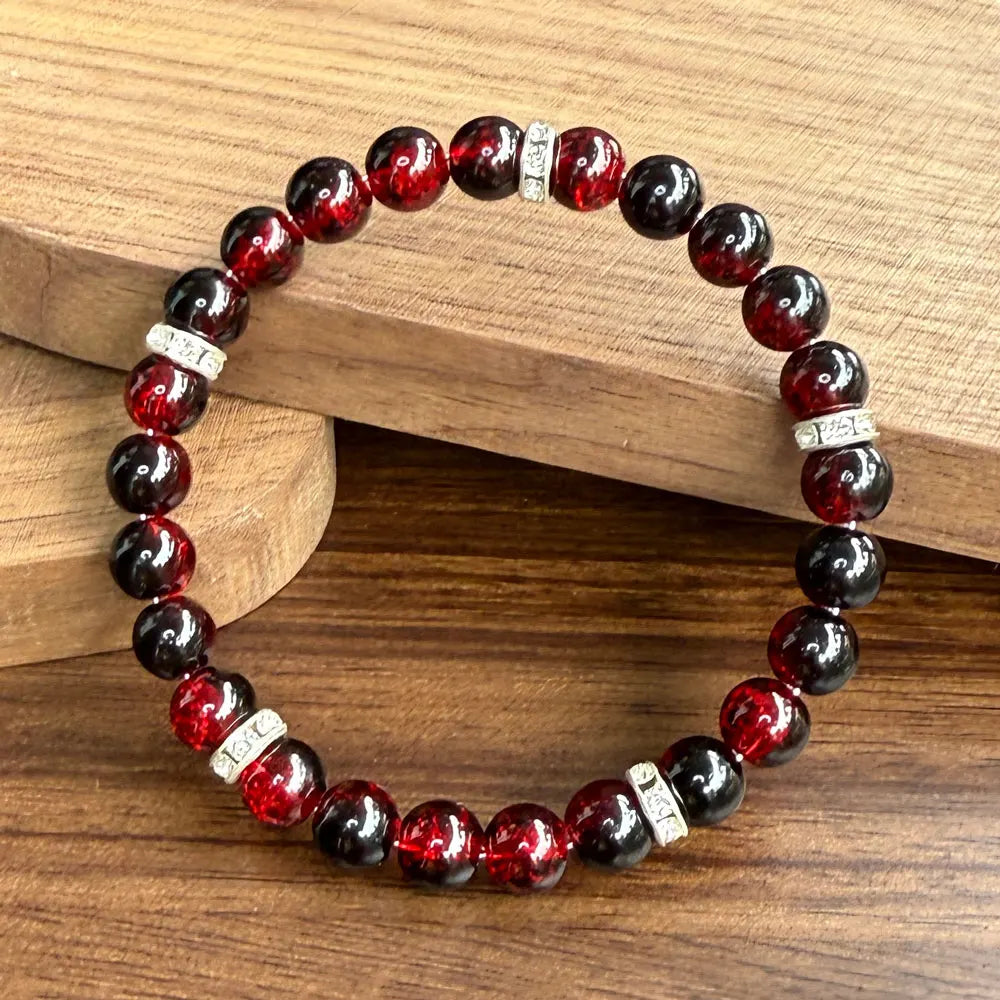 Anti-Anxiety Bohemian Style Bead Bracelet,Stress Reduction,Calming,Maintaining Mental Balance,Strengthening Communication