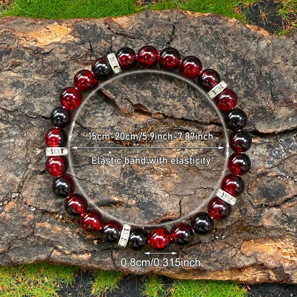 Anti-Anxiety Bohemian Style Bead Bracelet,Stress Reduction,Calming,Maintaining Mental Balance,Strengthening Communication