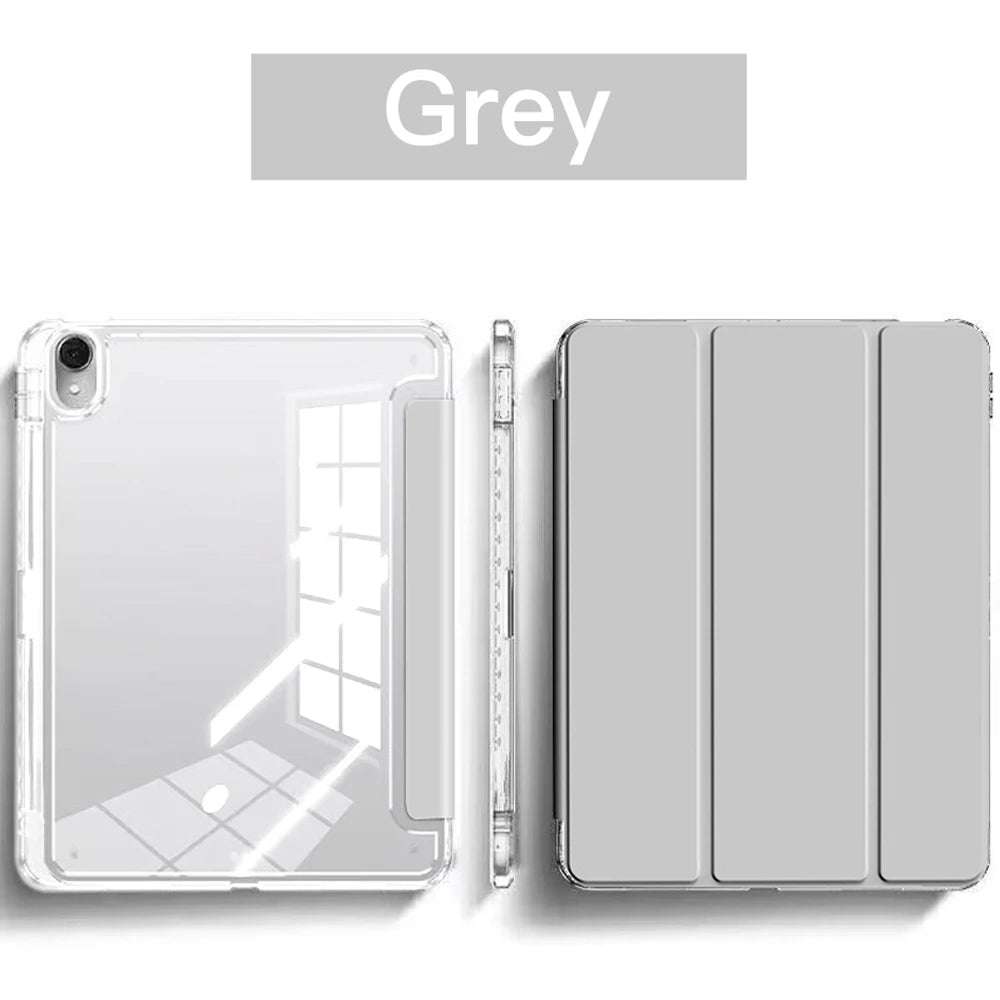 For IPad Case 10.2 9th 8th 7th 10 10th Generation Pro 11 13 2025 12.9 2022 Cover Pencil Holder Funda for IPad Air 5 4 10.9 Cases