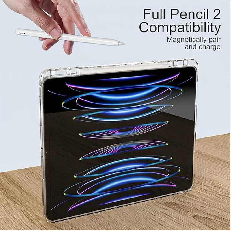 Acrylic Case For ipad Pro air A16 11 13 2025 12.9 10.5 Cover iPad 4th 5th 10th 10.9 9.7 Clear Hard Funda iPad 7th 8th 9th 10.2