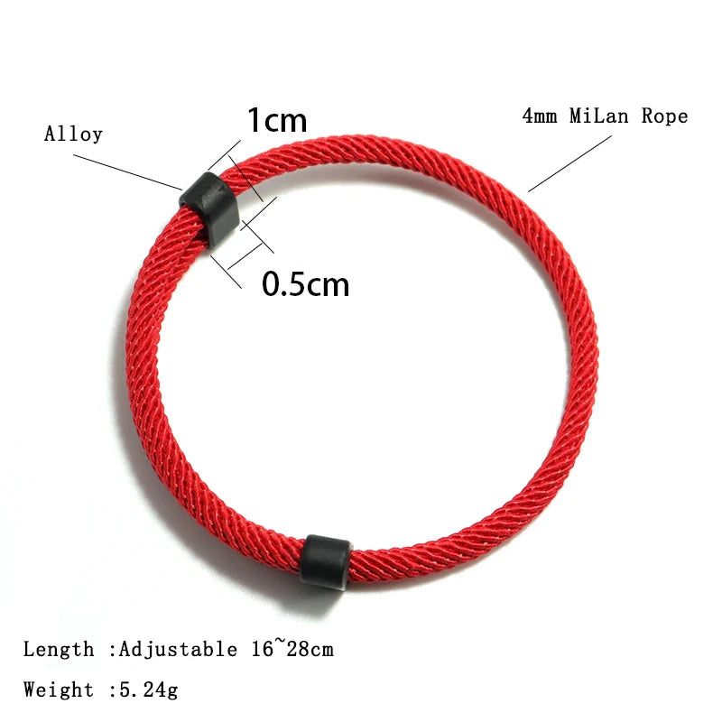 New 3Pcs Men Bracelet Set Lucky Red Keel Rope Braslet Surfer Nautical Fabric Braclet Leisure Accessories Gift For Him Jewelry