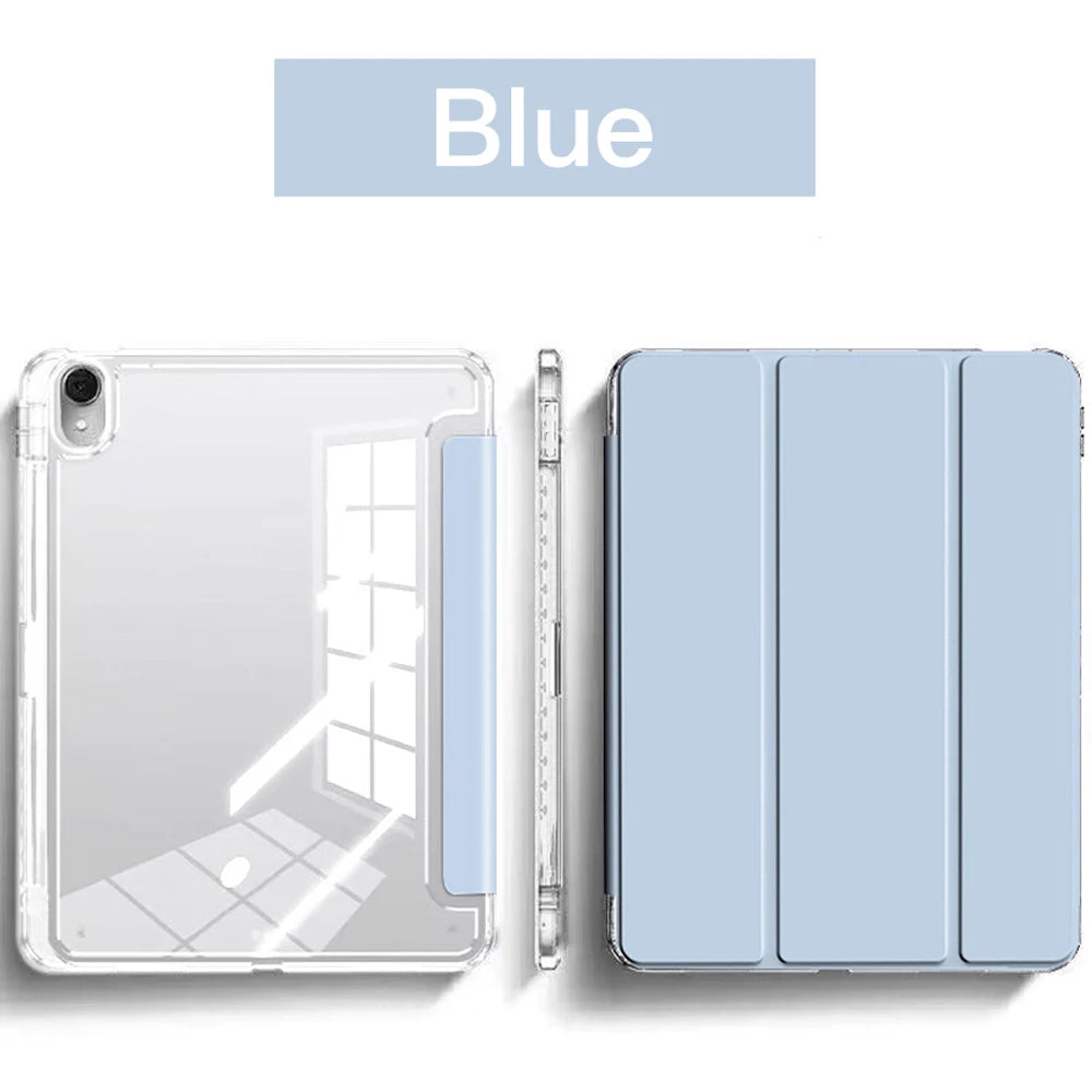 For IPad Case 10.2 9th 8th 7th 10 10th Generation Pro 11 13 2025 12.9 2022 Cover Pencil Holder Funda for IPad Air 5 4 10.9 Cases