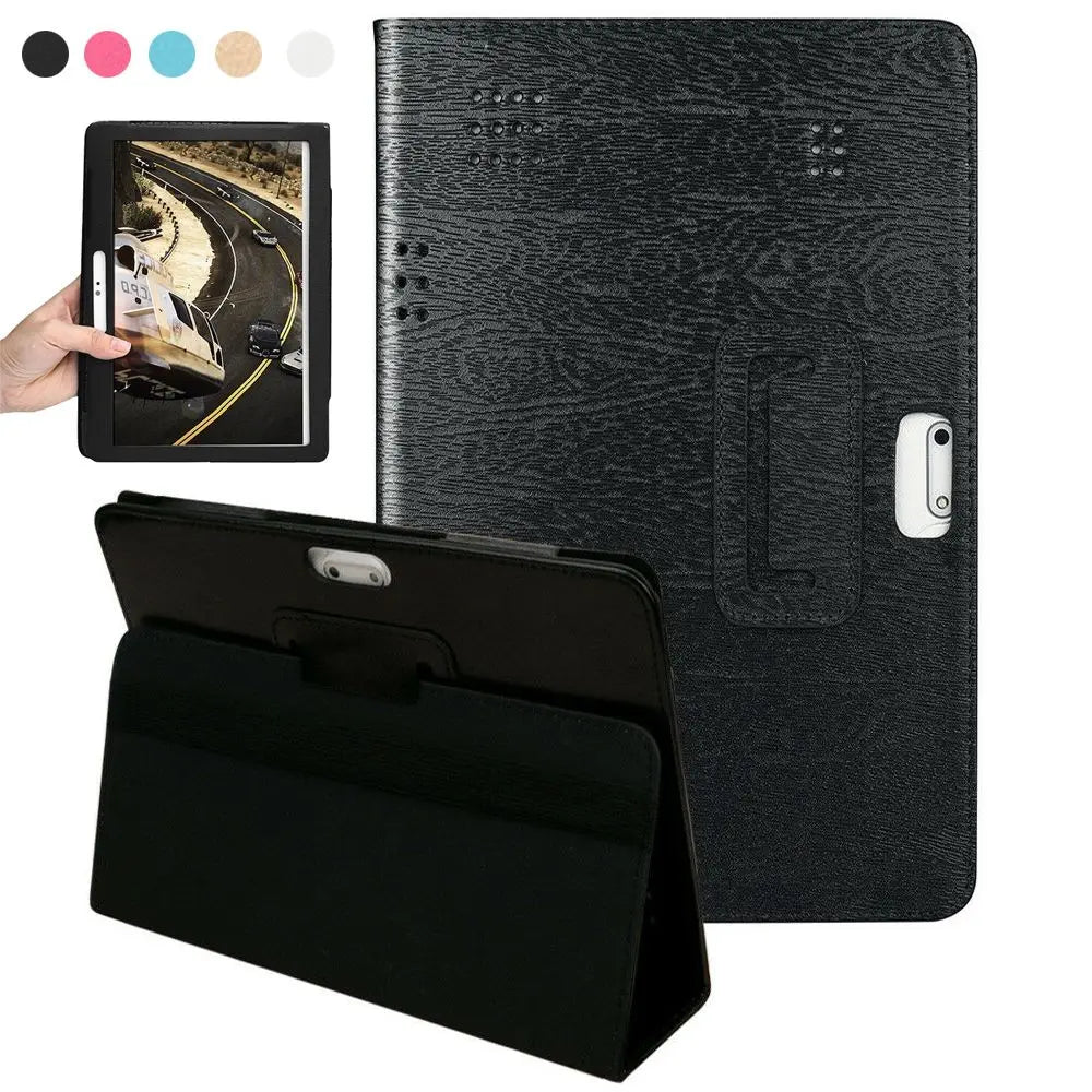 10.1 inch Colorful Universal Tablet Case Leather Flip Stand Cover For Samsung Huawei Amazon Android Tablet