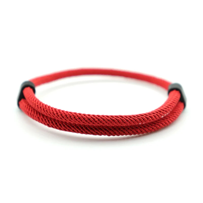 New 3Pcs Men Bracelet Set Lucky Red Keel Rope Braslet Surfer Nautical Fabric Braclet Leisure Accessories Gift For Him Jewelry