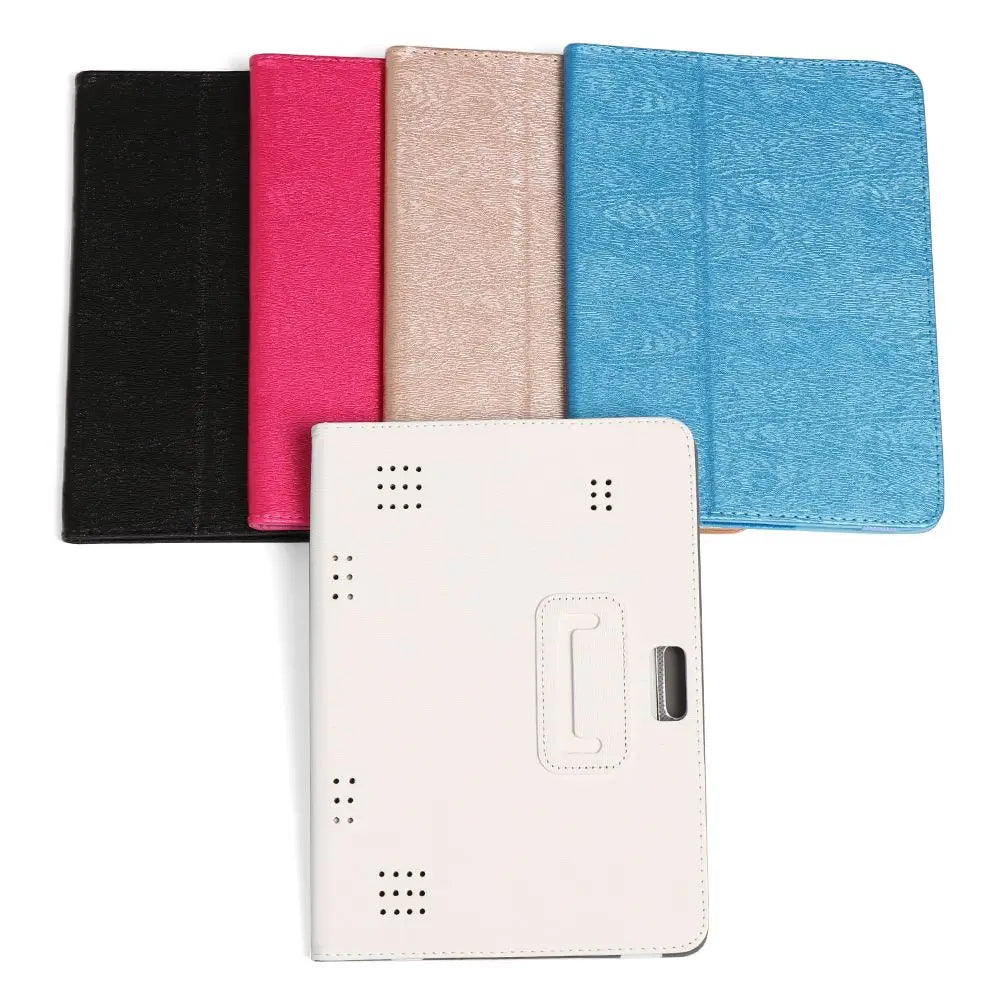 10.1 inch Colorful Universal Tablet Case Leather Flip Stand Cover For Samsung Huawei Amazon Android Tablet