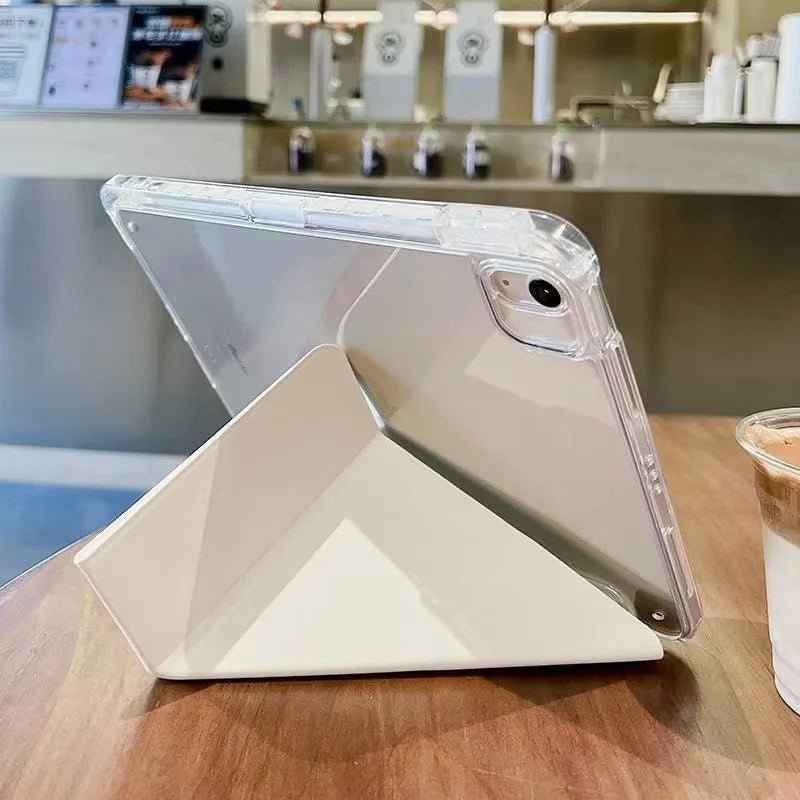 For iPad Air 5 Air 6 A16 11th iPad Pro 11 12.9 13 M5 10th Gen 10.9 10.2 9th 8th 6th 5th 9.7" Mini 7 6 Smart Case with Pen Holder