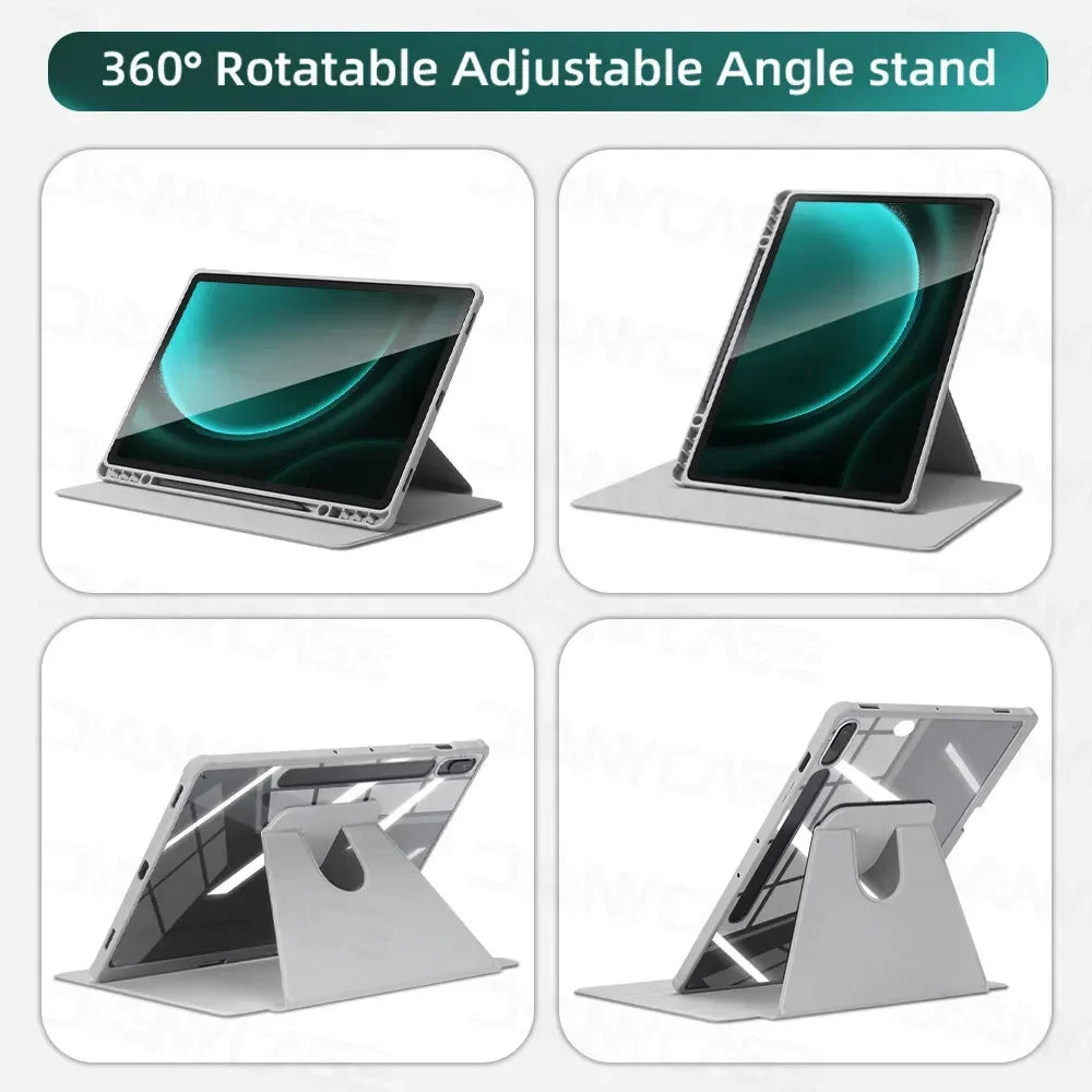 For samsung galaxy tab A9 plus case s6 lite 10.4 S7/S8/S9 11" S9FE S10FE(2025) 10.9in for A8 10.5in S7+/S8+/S9+/S10+ 12.4in Case