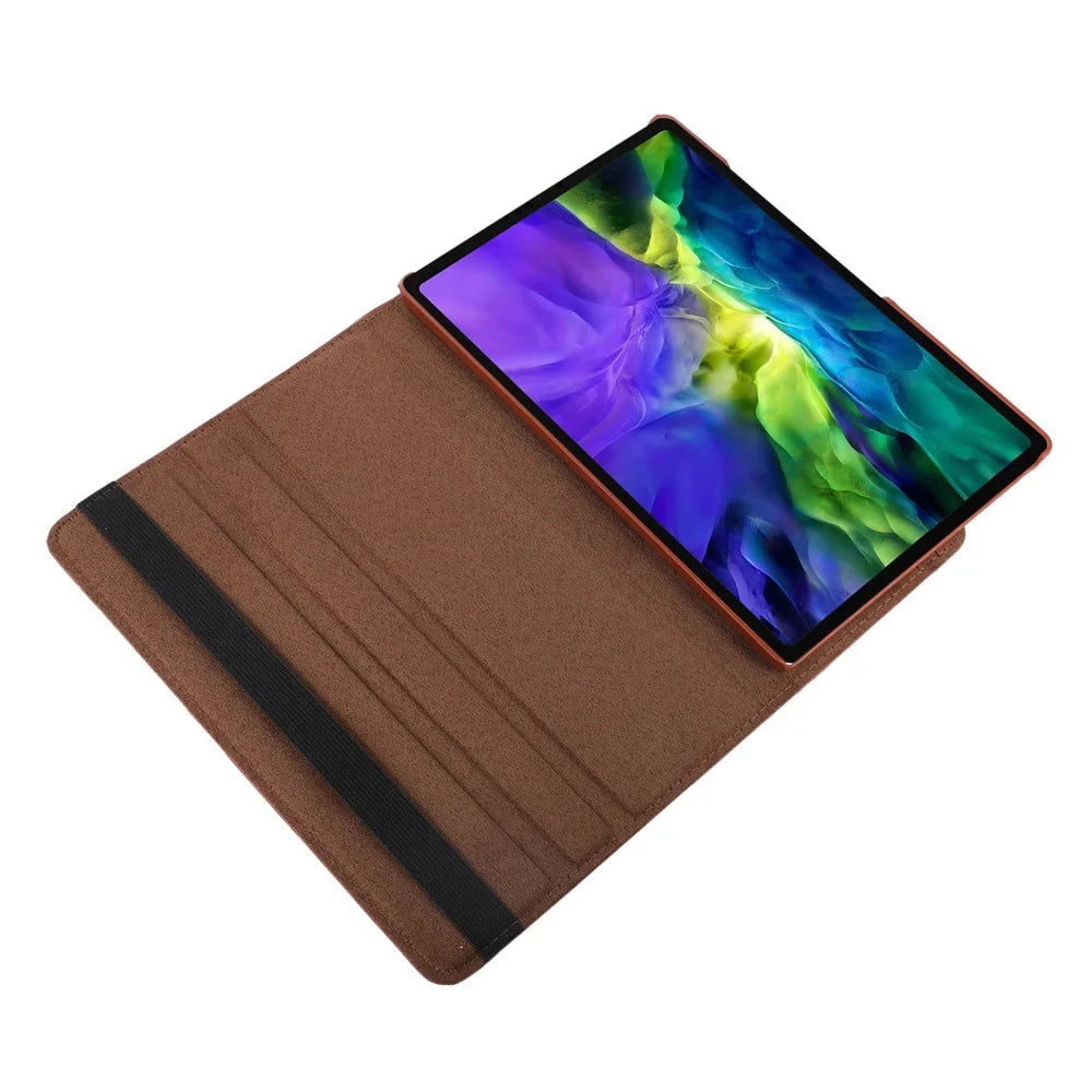 Case For Samsung Galaxy Tab A9 Plus 11” Tablet Cover SM-X210/X215/X216/X218 for Galaxy Tab A11 2025 360 Degree Rotating Leather
