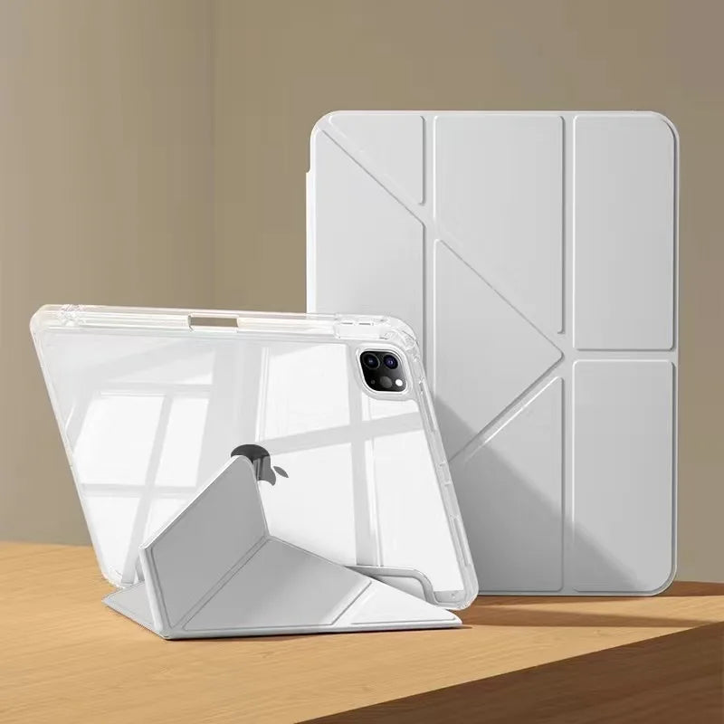 For iPad Air 5 Air 6 A16 11th iPad Pro 11 12.9 13 M5 10th Gen 10.9 10.2 9th 8th 6th 5th 9.7" Mini 7 6 Smart Case with Pen Holder