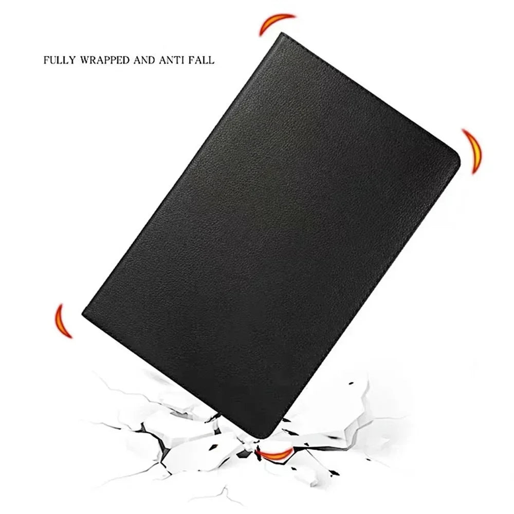 Case For Samsung Galaxy Tab A9 Plus 11” Tablet Cover SM-X210/X215/X216/X218 for Galaxy Tab A11 2025 360 Degree Rotating Leather