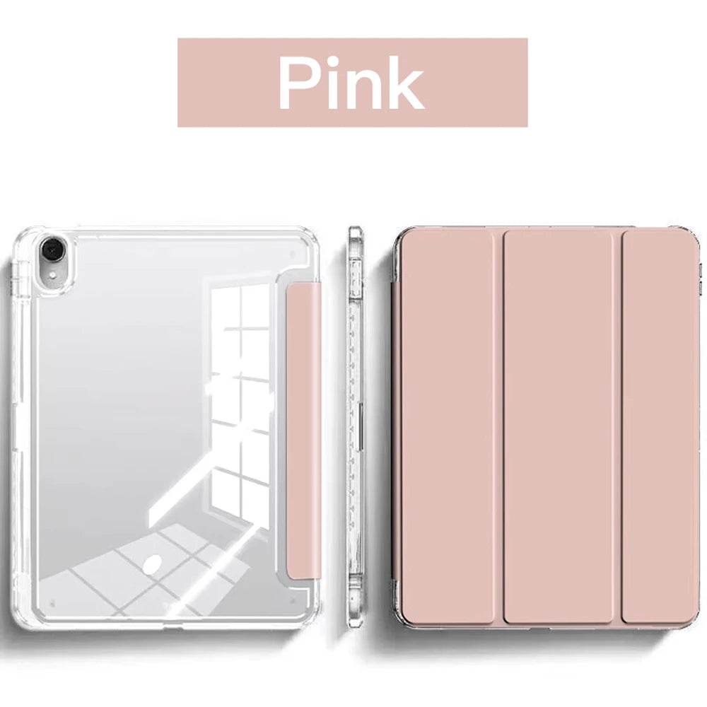 For IPad Case 10.2 9th 8th 7th 10 10th Generation Pro 11 13 2025 12.9 2022 Cover Pencil Holder Funda for IPad Air 5 4 10.9 Cases