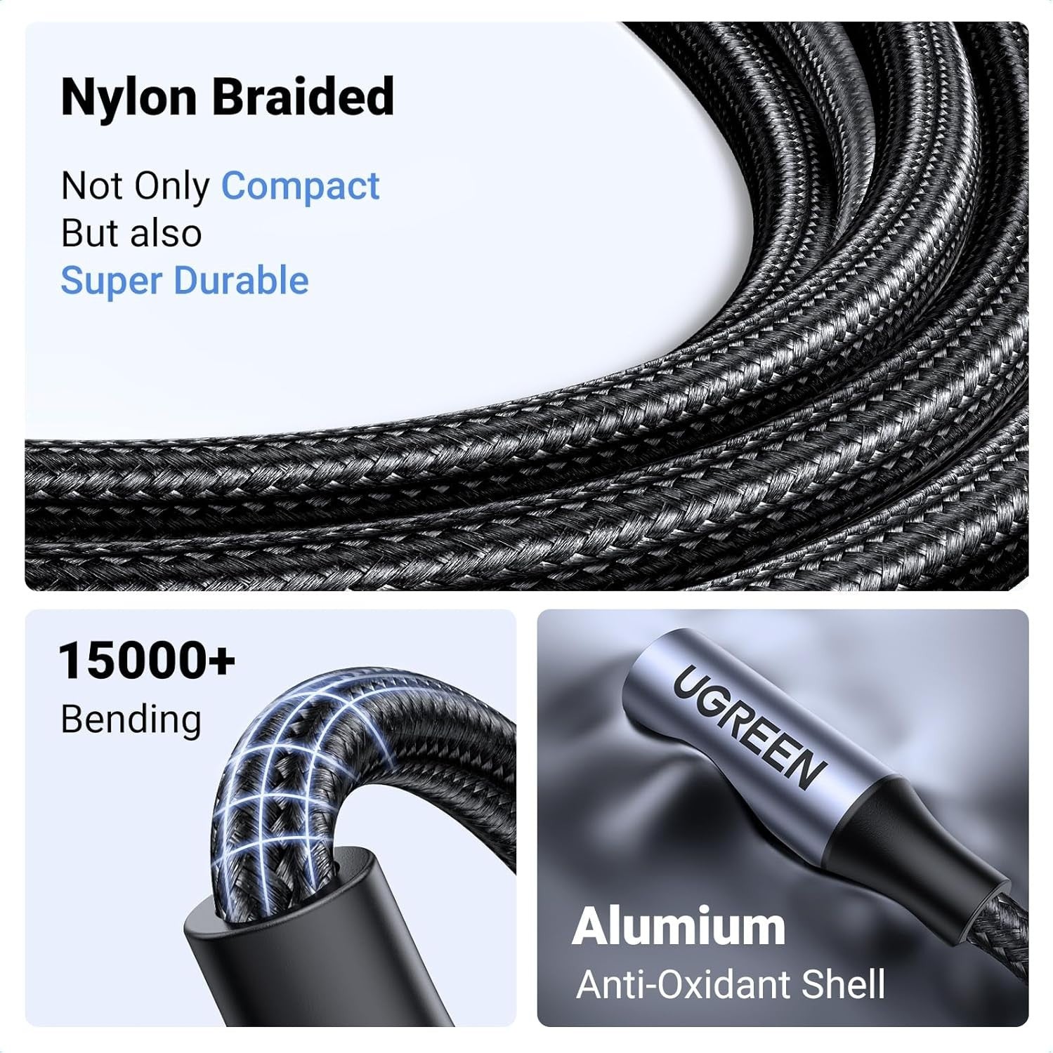 UGREEN Lightning to 3.5Mm Headphone Jack Adapter [Mfi Certified] Iphone Earphone