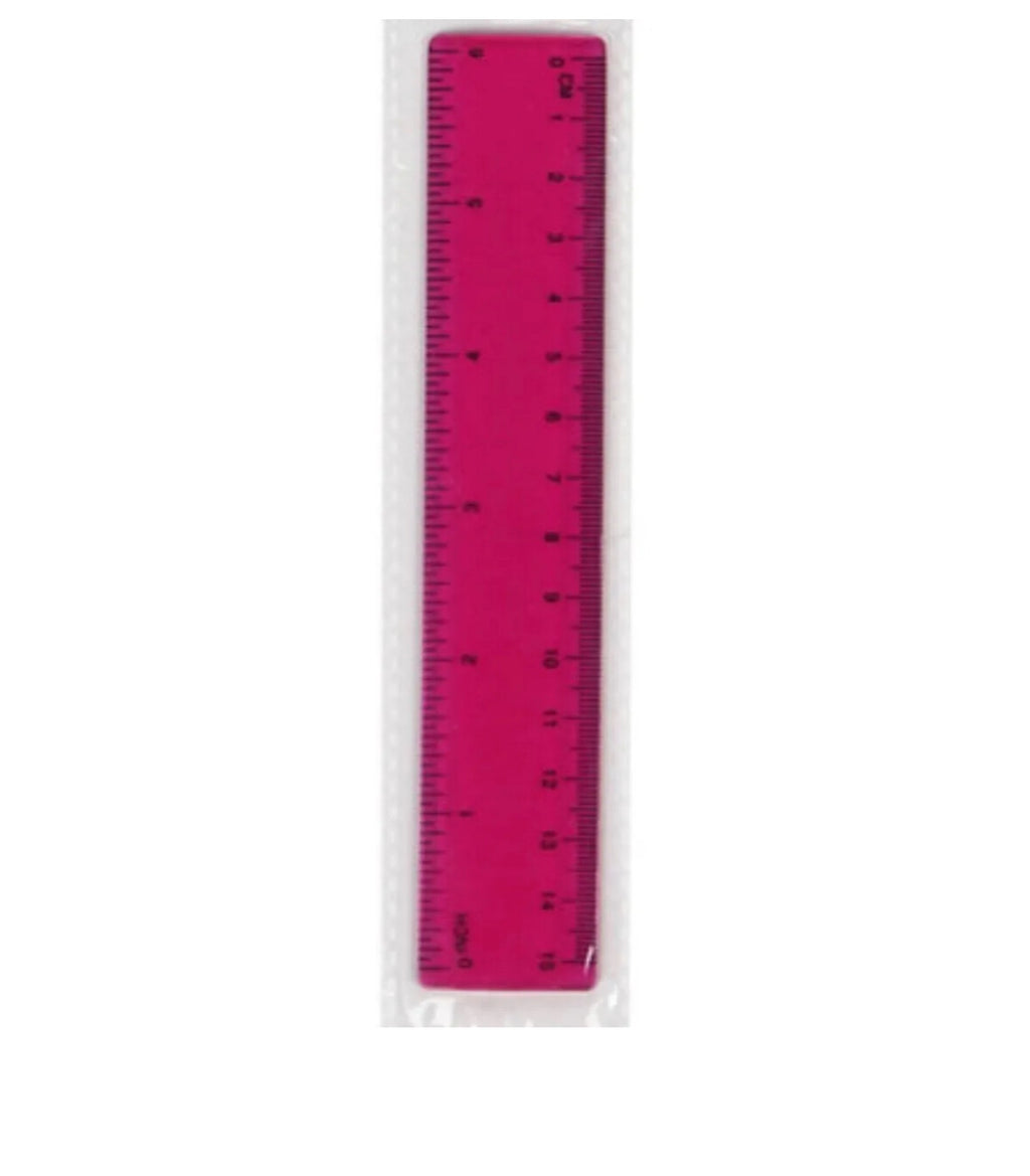 15cm 6" Ruler Office School Stationary Strong School Office - buy 3 get 50% off!