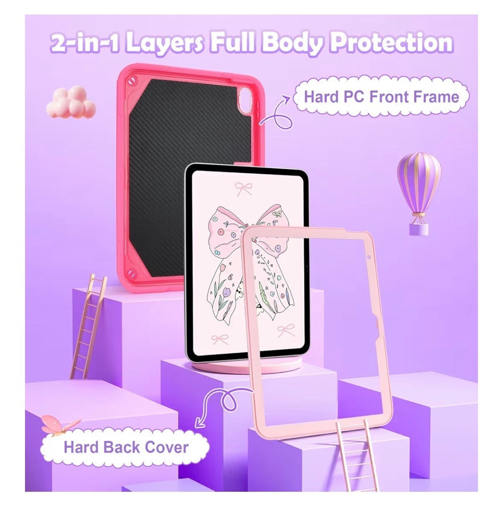 iPad (A16) 11th/10th Generation Case 2025 11inch/ 2022 10.9inch butterfly kids
