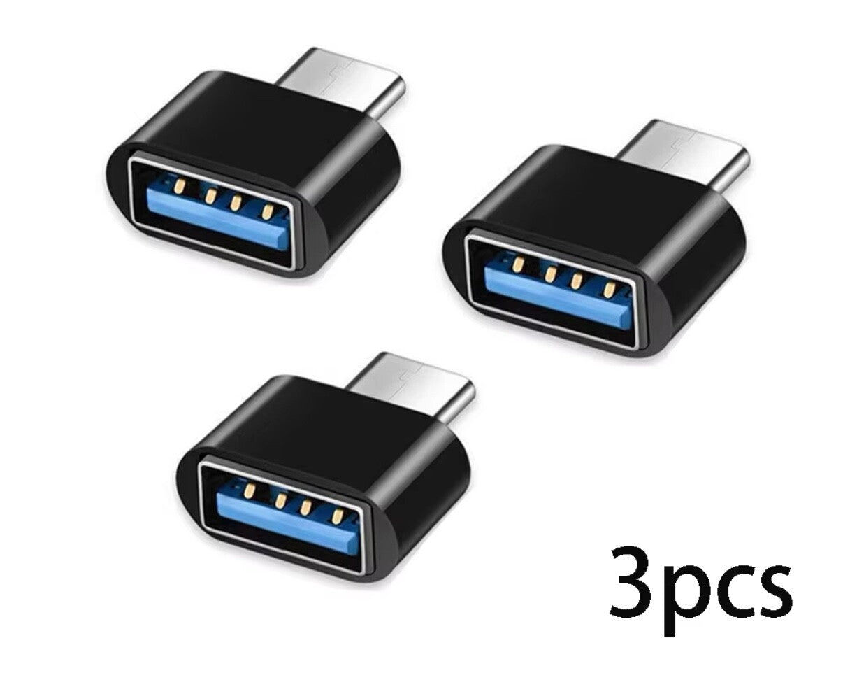 Type C to USB Adapter 3.0 USB-C Male OTG A Female Data Connector Converter