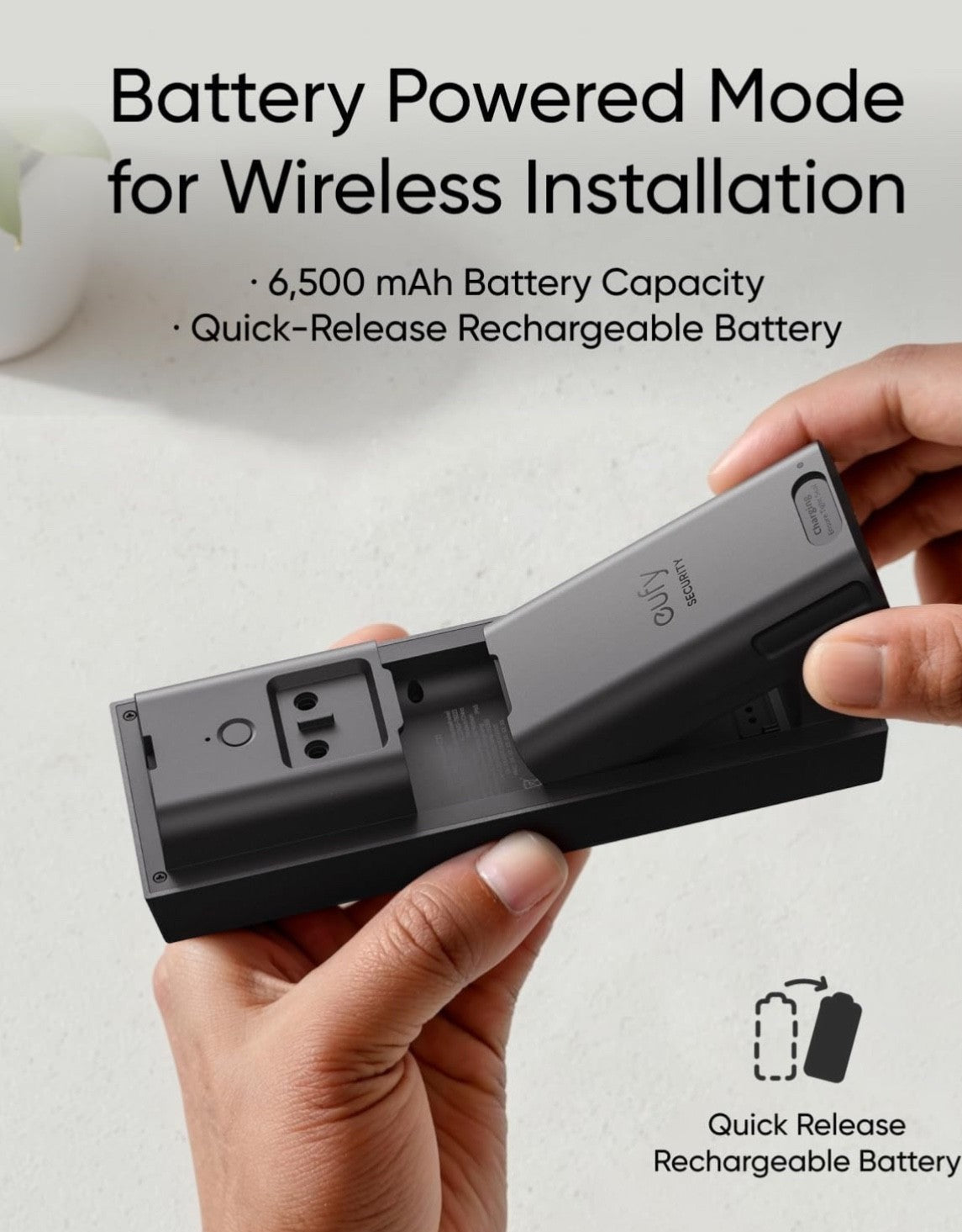 Eufy Security Video Doorbell C31 &Chime 2K FHD Battery or Hardwire Powered