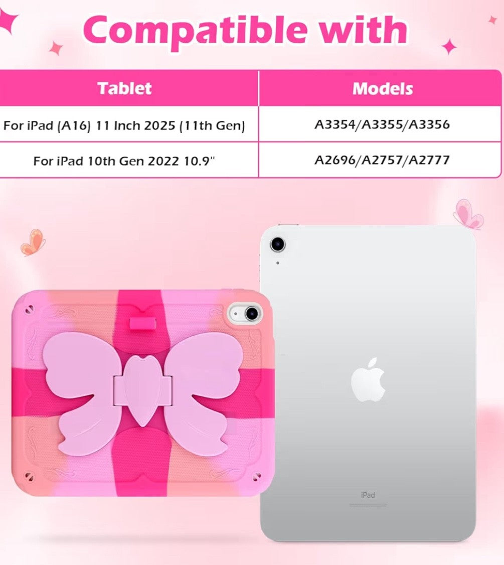 iPad (A16) 11th/10th Generation Case 2025 11inch/ 2022 10.9inch for kids/Girl