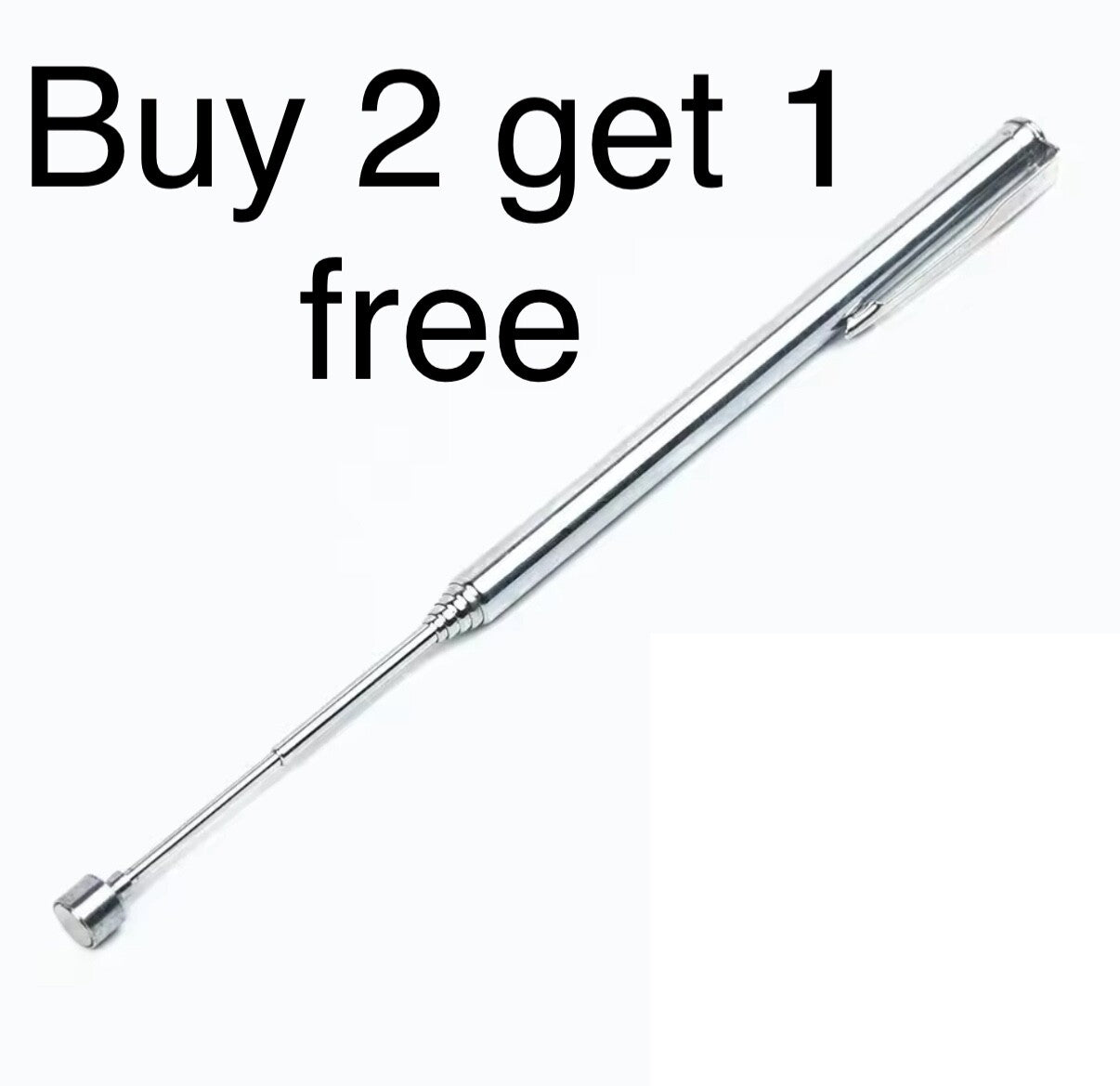 Telescopic Magnetic Pick Up Tool Long Reach Magnet Extendable Extending 3lb Pen