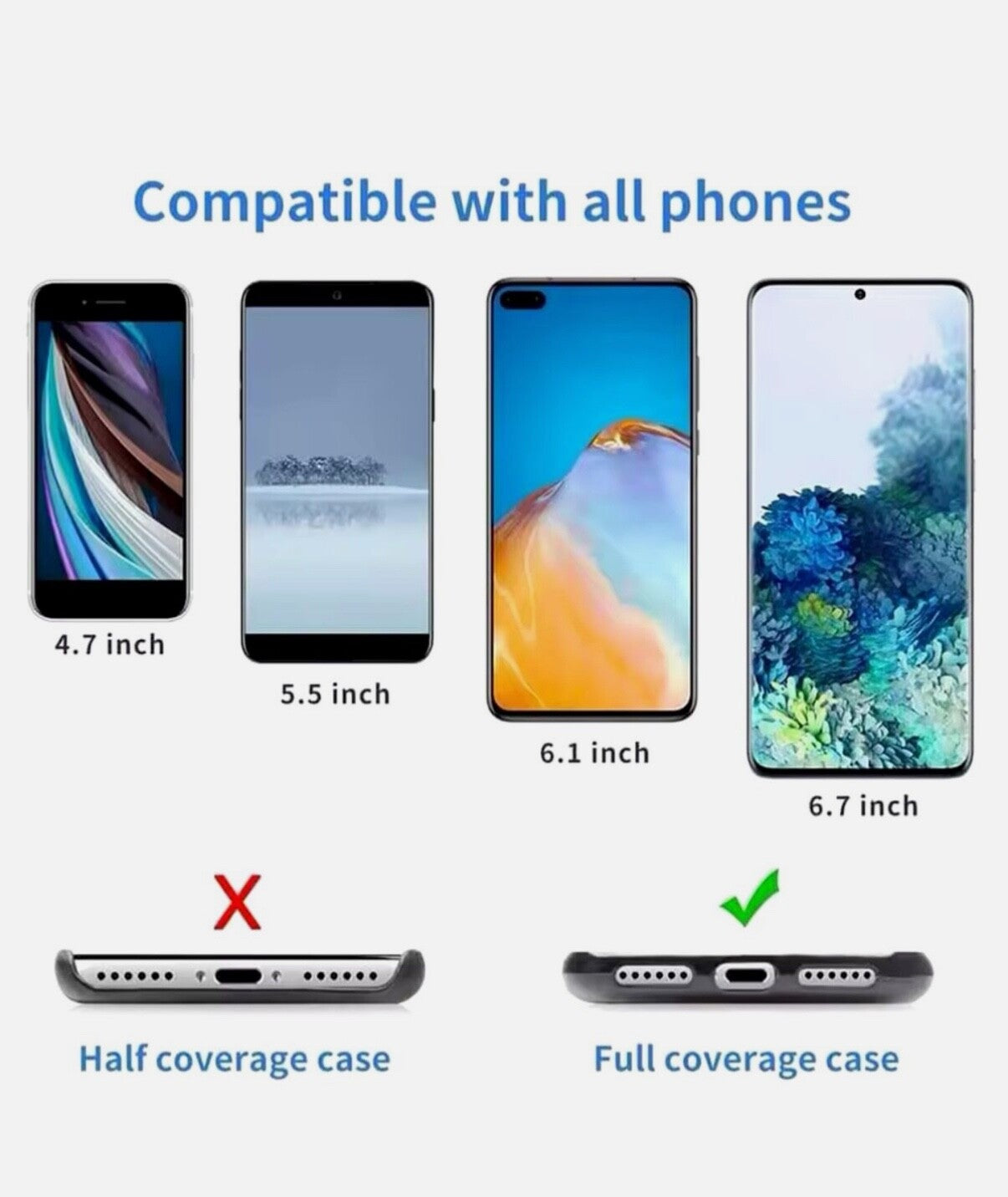 Anti-Theft Crossbody Phone Lanyard - Strap with Patch