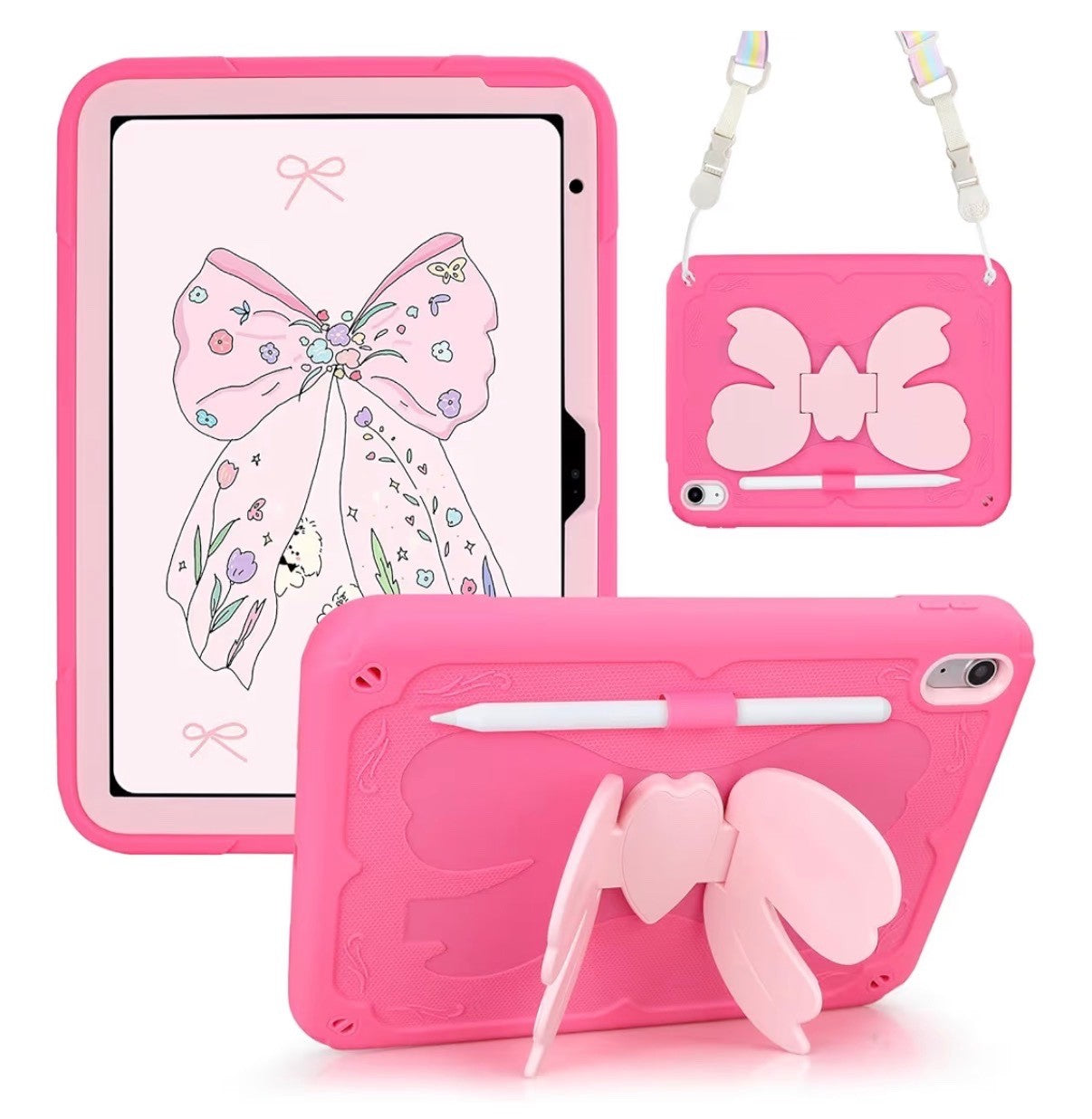 iPad (A16) 11th/10th Generation Case 2025 11inch/ 2022 10.9inch butterfly kids