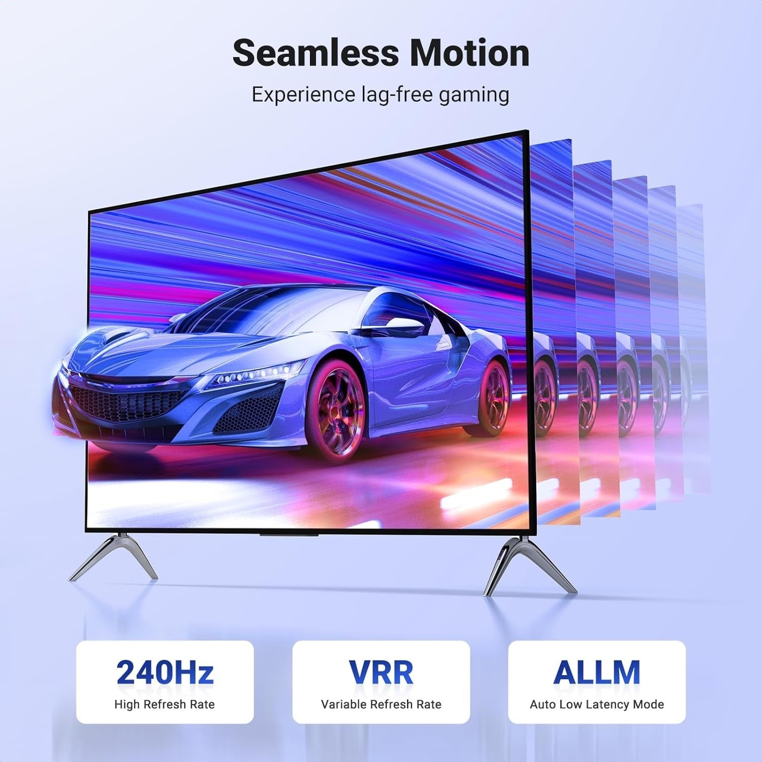 UGREEN HDMI 2.1 Cable Certified 10K 8K 4K 1440P@240/165/144/120Hz HDR Ultra 2M