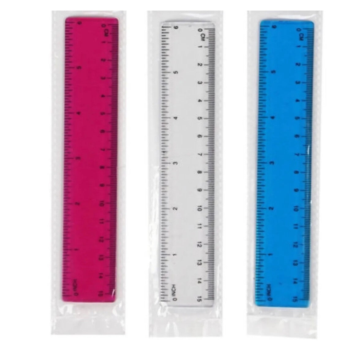 15cm 6" Ruler Office School Stationary Strong School Office - buy 3 get 50% off!