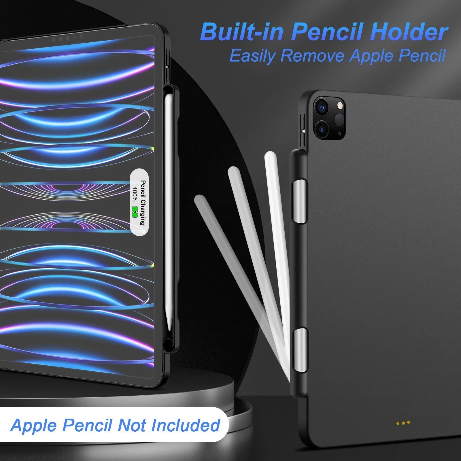 Magnetic Case for iPad Pro / iPad Air Compatible with Magic Keyboard & Pencil