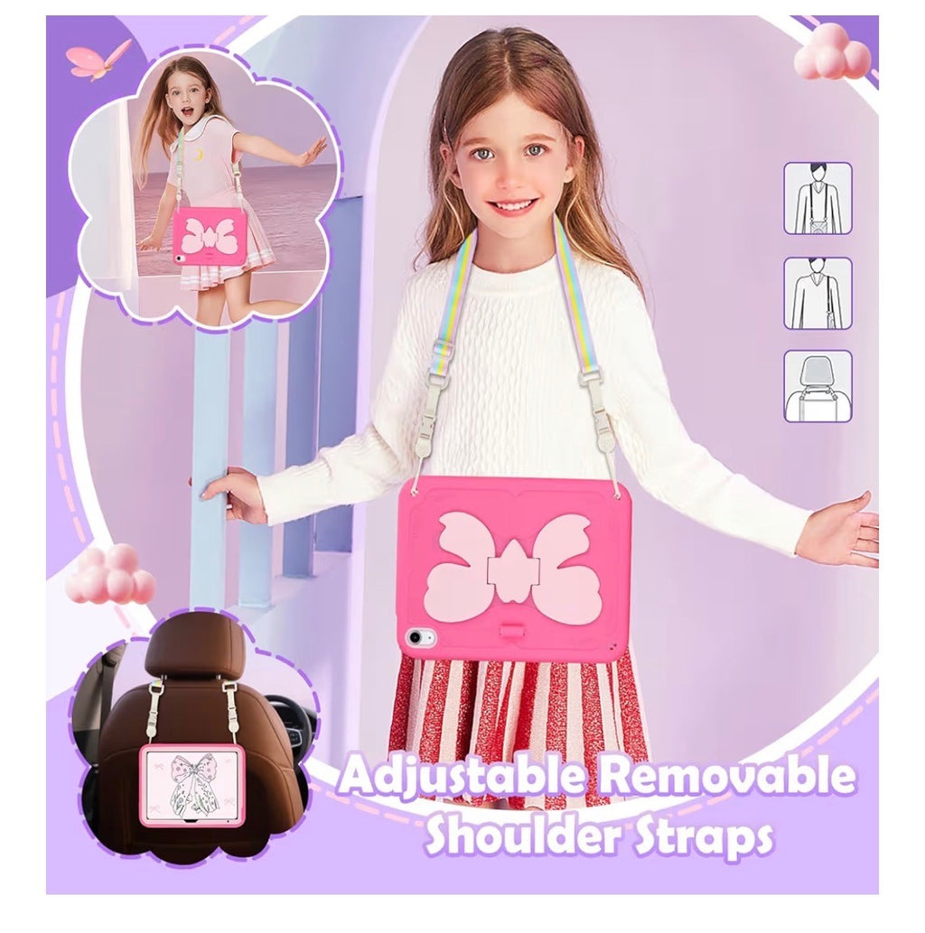 iPad (A16) 11th/10th Generation Case 2025 11inch/ 2022 10.9inch butterfly kids