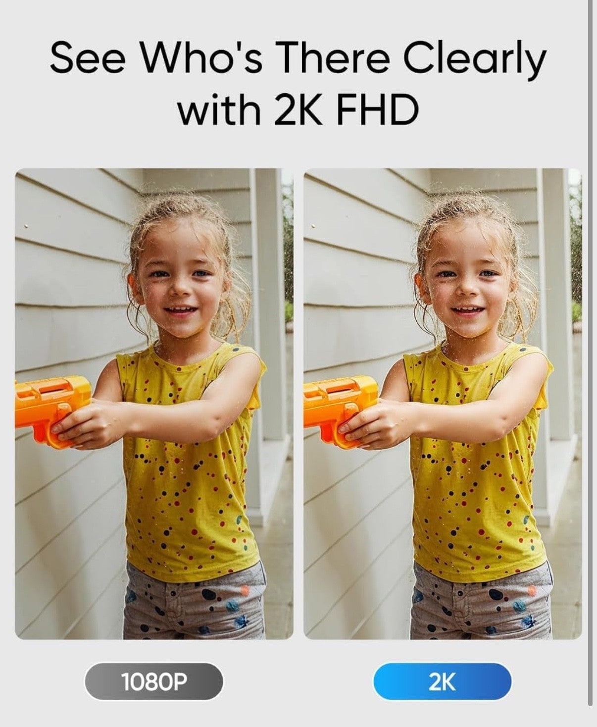 Eufy Security Video Doorbell C31 &Chime 2K FHD Battery or Hardwire Powered