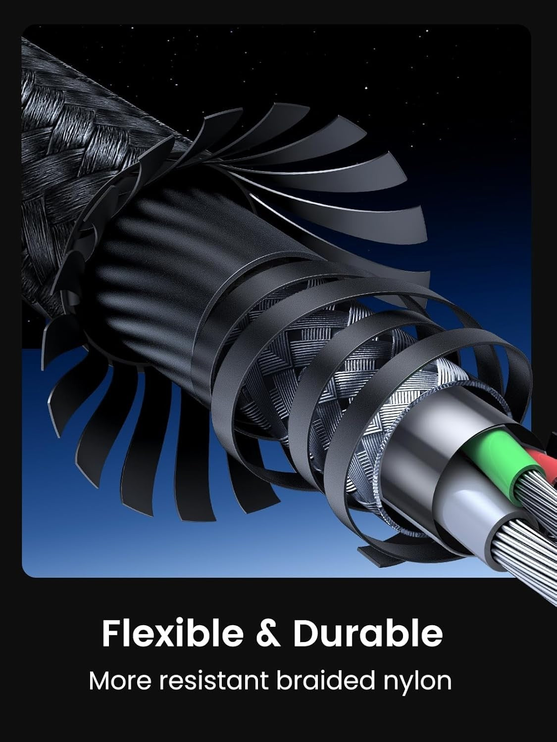 UGREEN USB C to USB-C Charger Cable 60W Type C to C Lead Fast Charging  0.5-3M