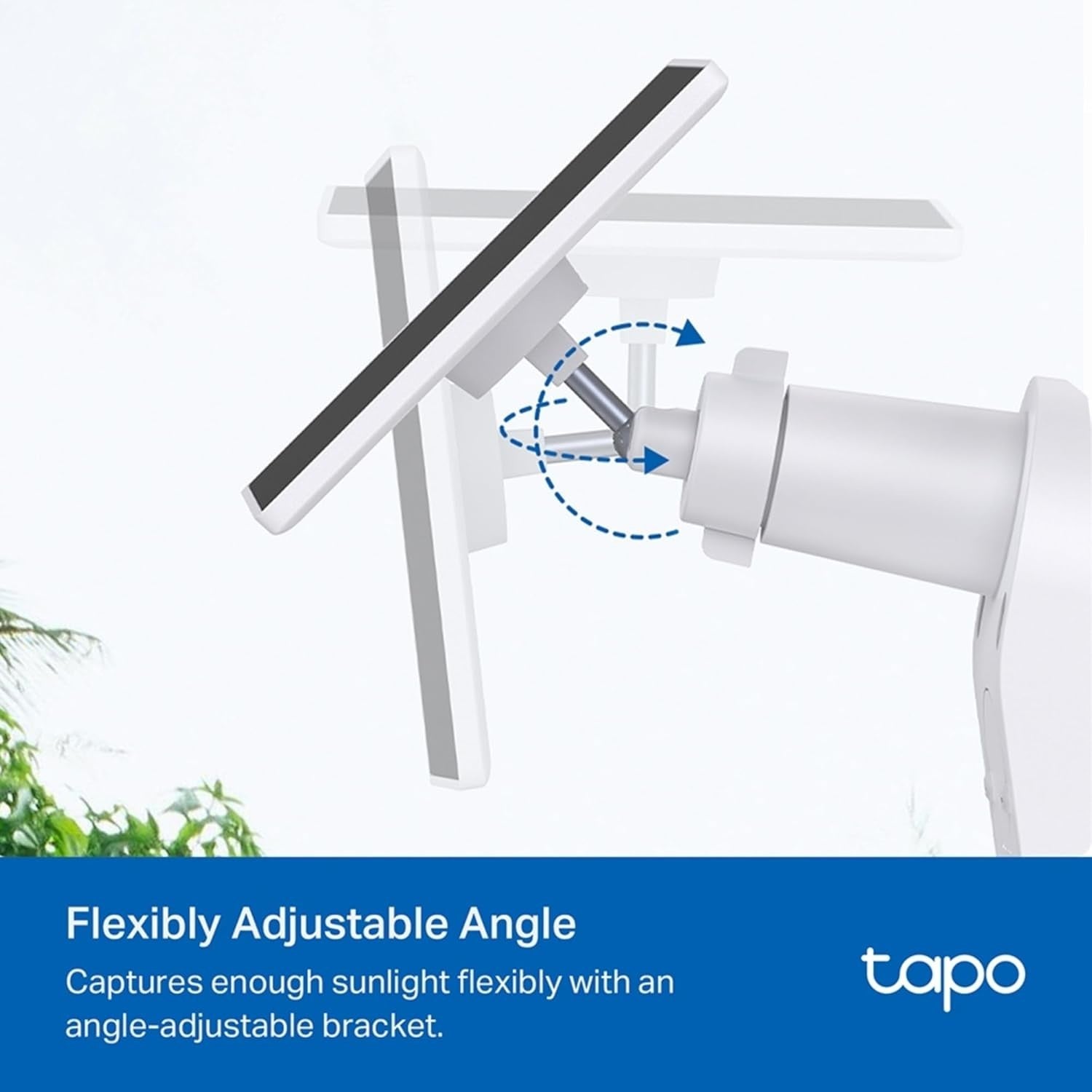 Tapo A201 Solar Panel, Flexible Installation and Angle Adjustment, High-Efficien