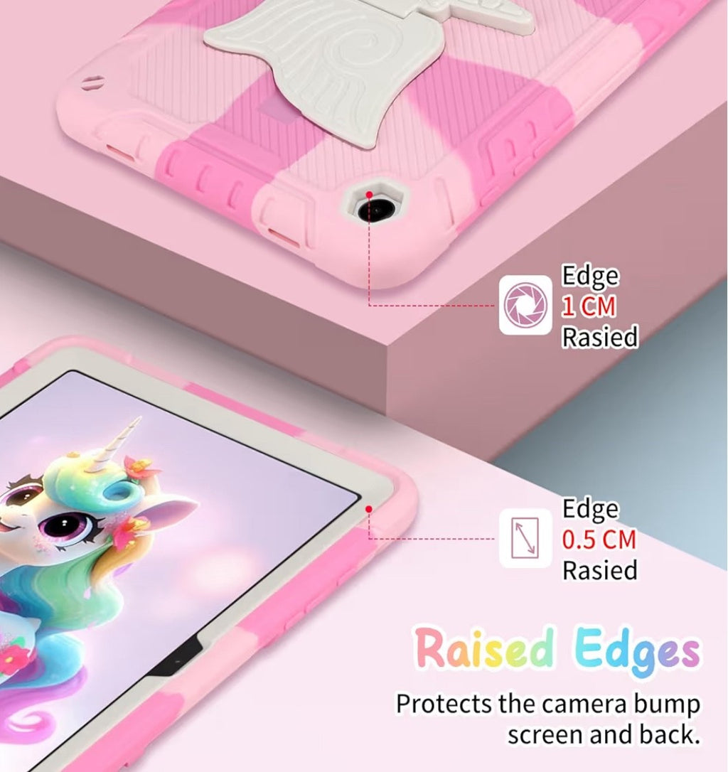 for Galaxy Tab A9 Plus Case 11 Inch 2023 for Kids Girls Heavy Duty Shockproof Co