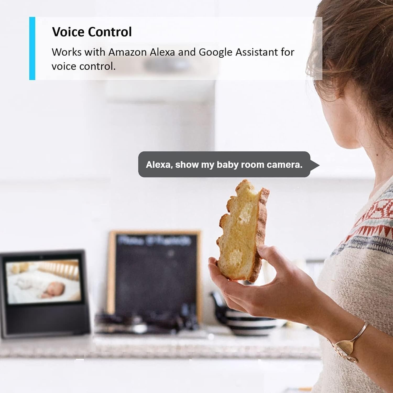 Tapo C110 2K 3MP Indoor Camera House Security Camera, Wifi Camera, No Monthly Fe