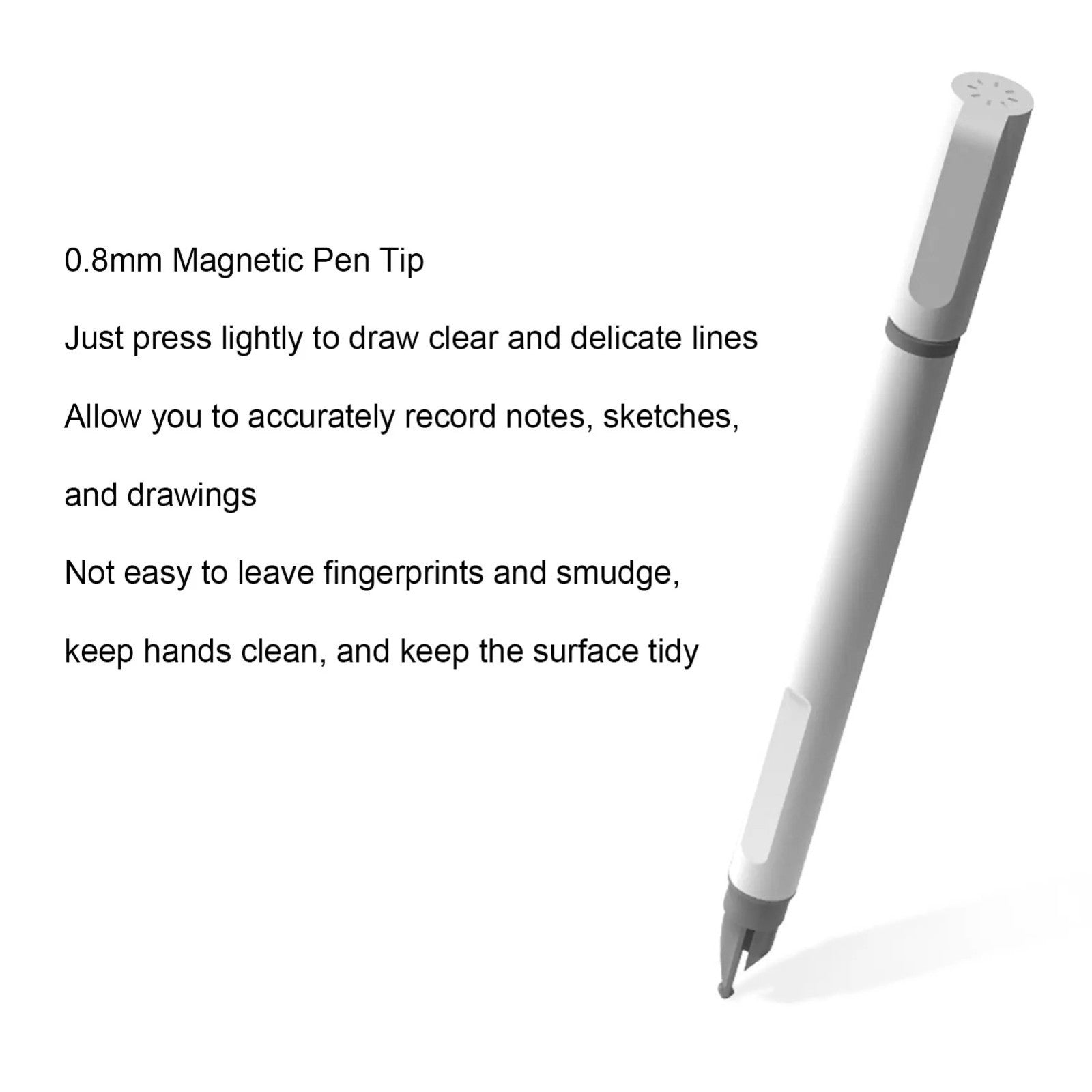 Magnetic Writing Board A4- Partially/Selective Erasable Drawing Board- 0.8mm Pen
