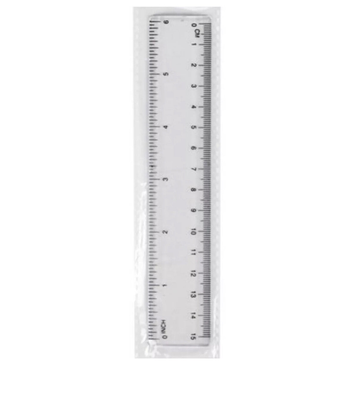 15cm 6" Ruler Office School Stationary Strong School Office - buy 3 get 50% off!
