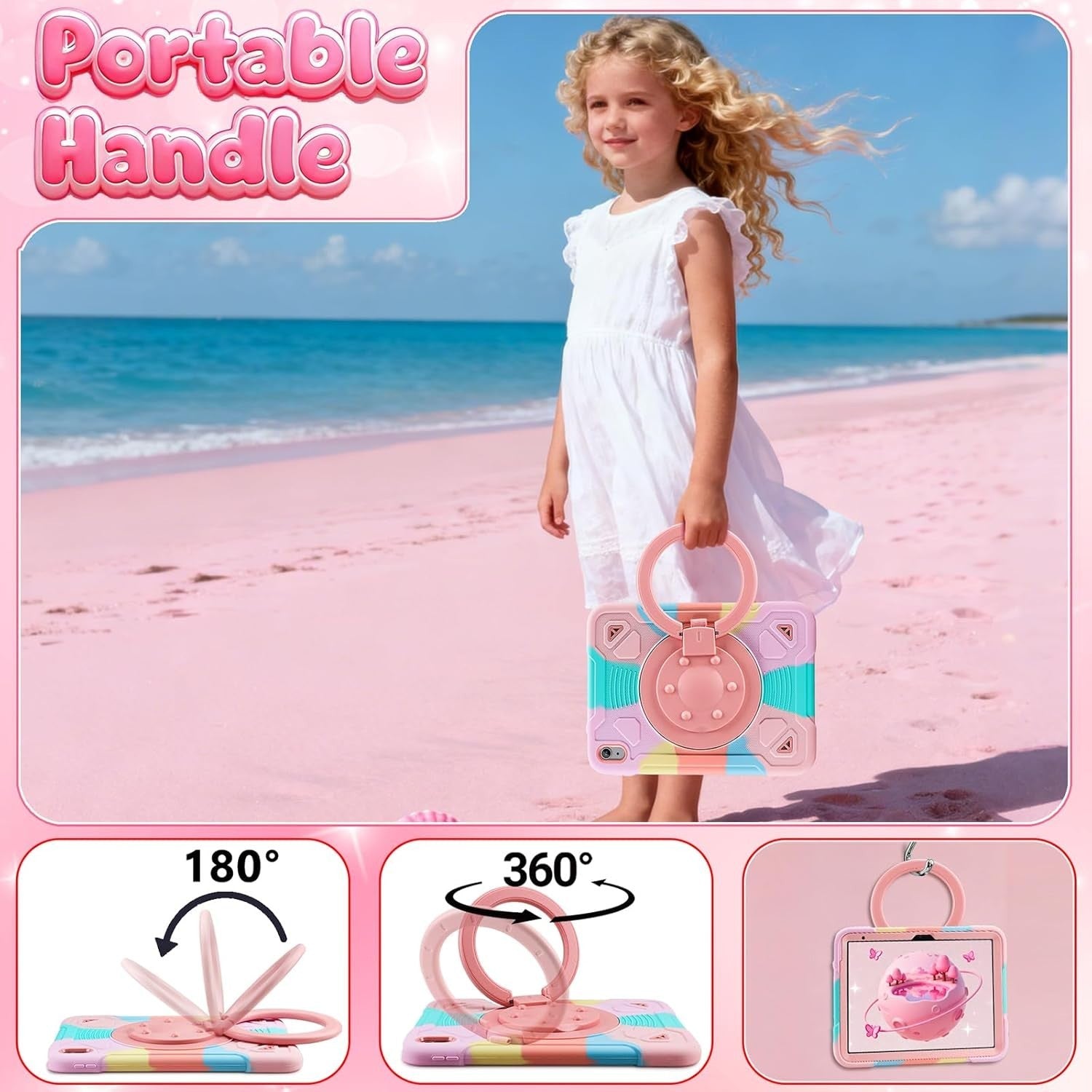 iPad (A16) 11th/10th Generation Case 2025 11inch/ 2022 10.9inch Kids Girls