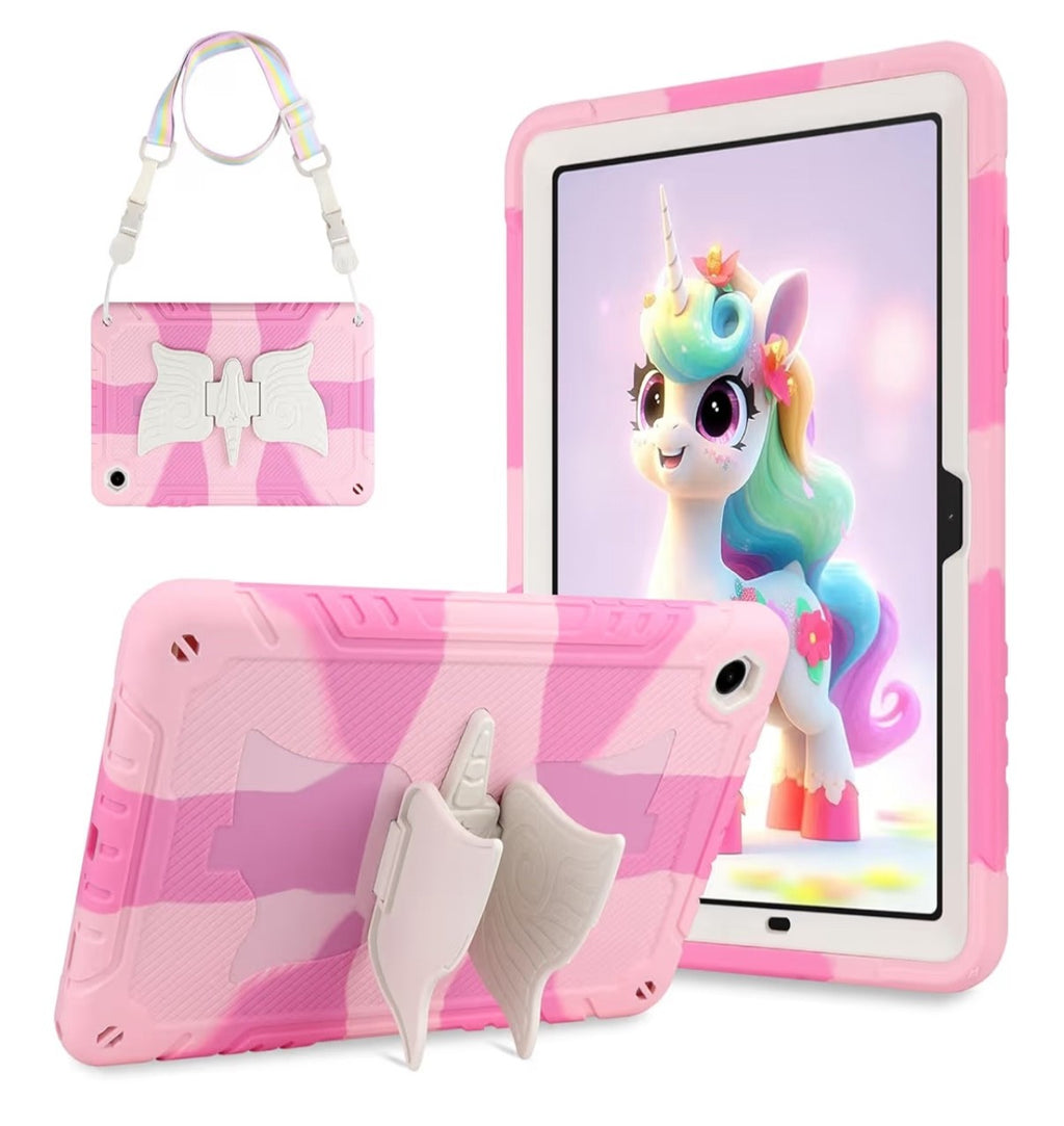 for Galaxy Tab A9 Plus Case 11 Inch 2023 for Kids Girls Heavy Duty Shockproof Co