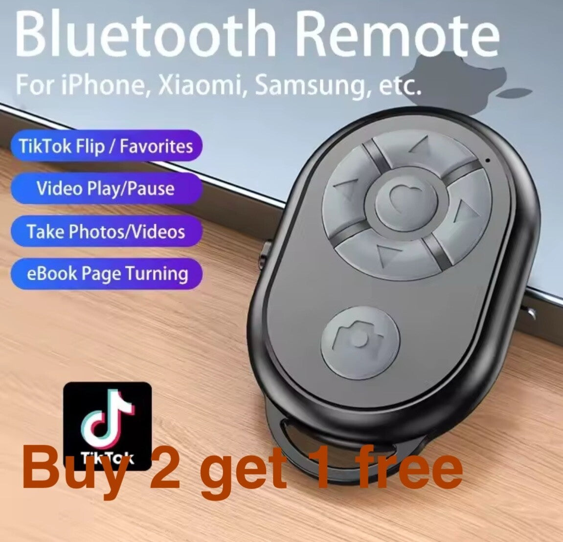 Bluetooth Remote Control Phone — BUY 2 GET 1 FREE